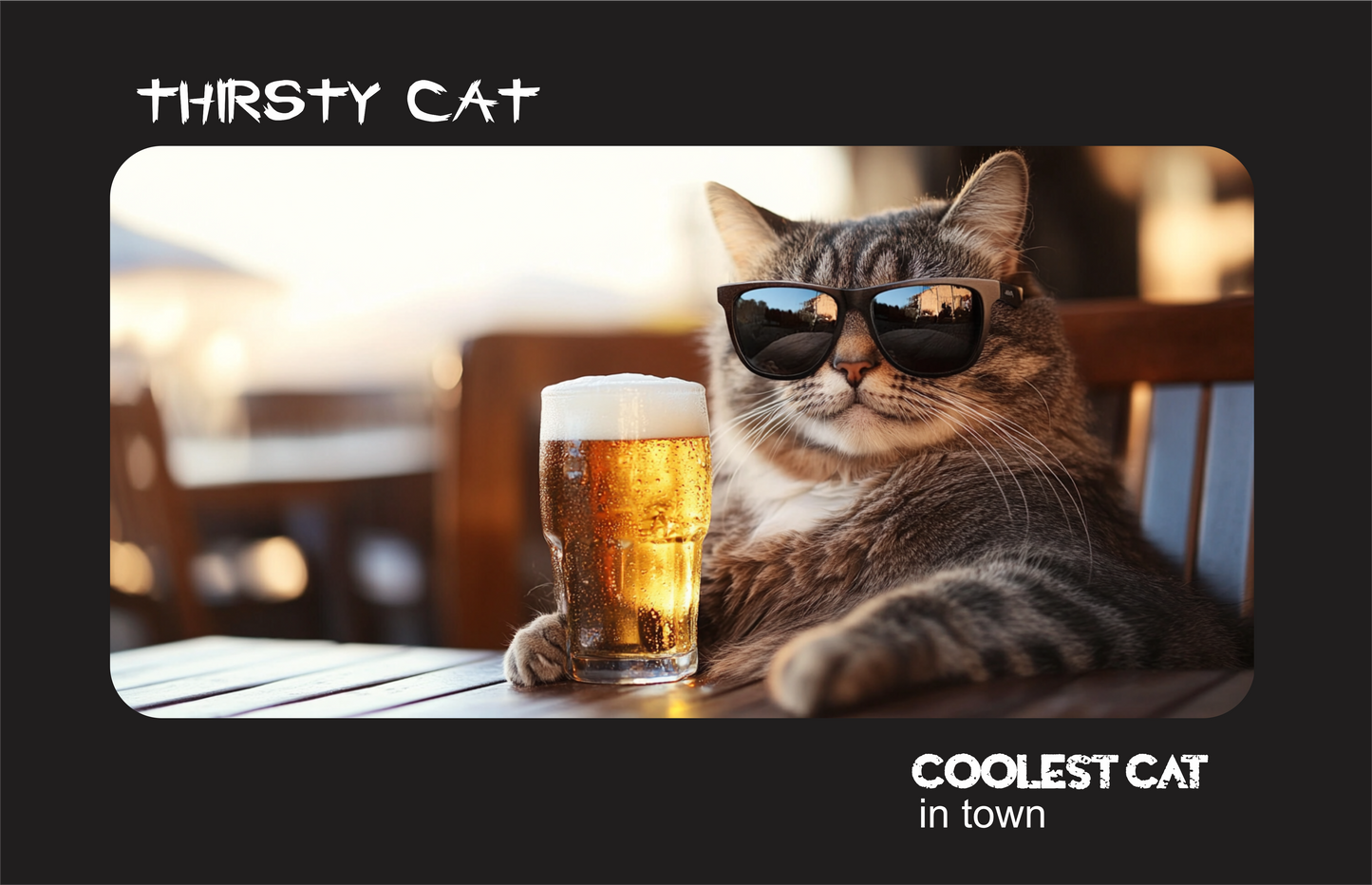 THIRSTY CAT