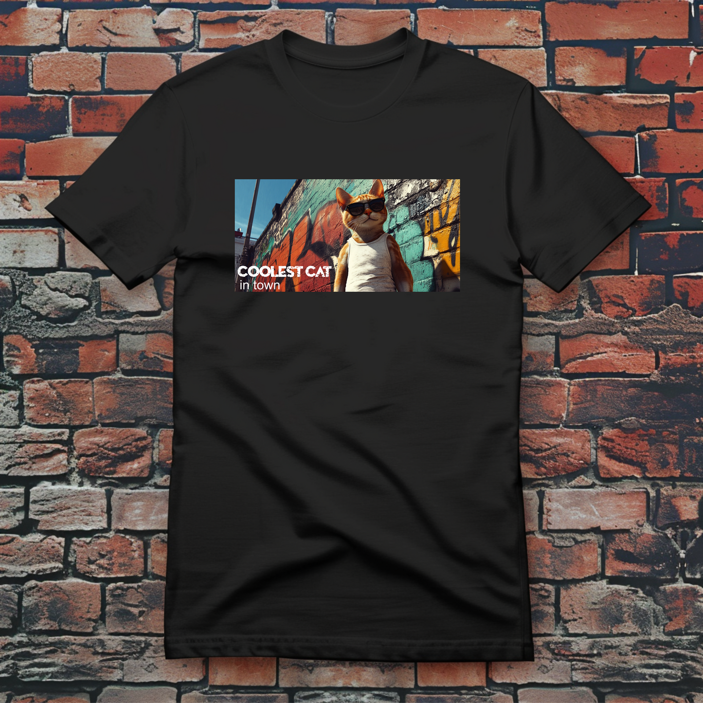 Coolest Cat in Town Tee