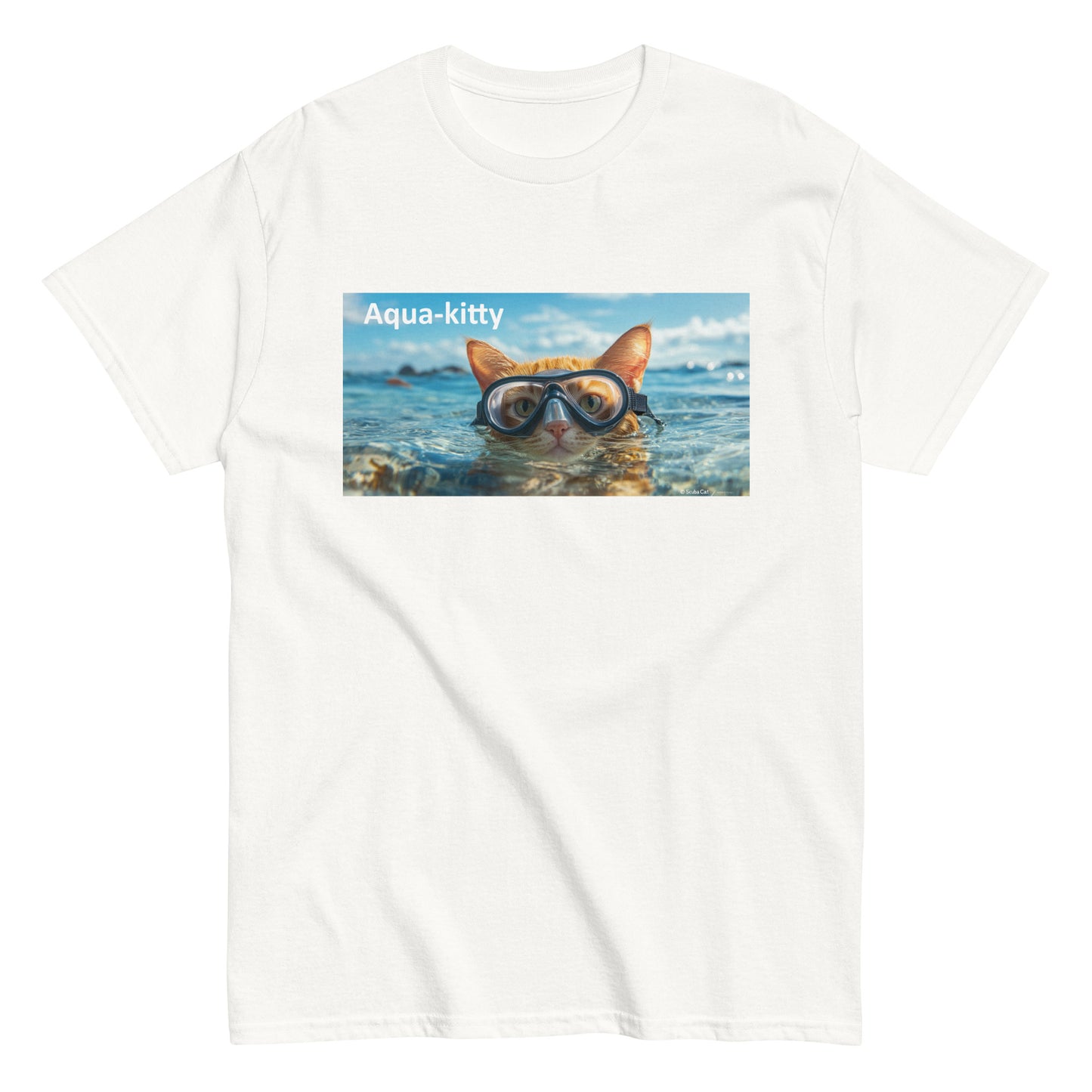 "Acqua Kitty Dive Tee"