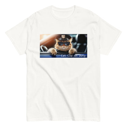 "Cool Cat Cop – Thumbs Up Attitude"